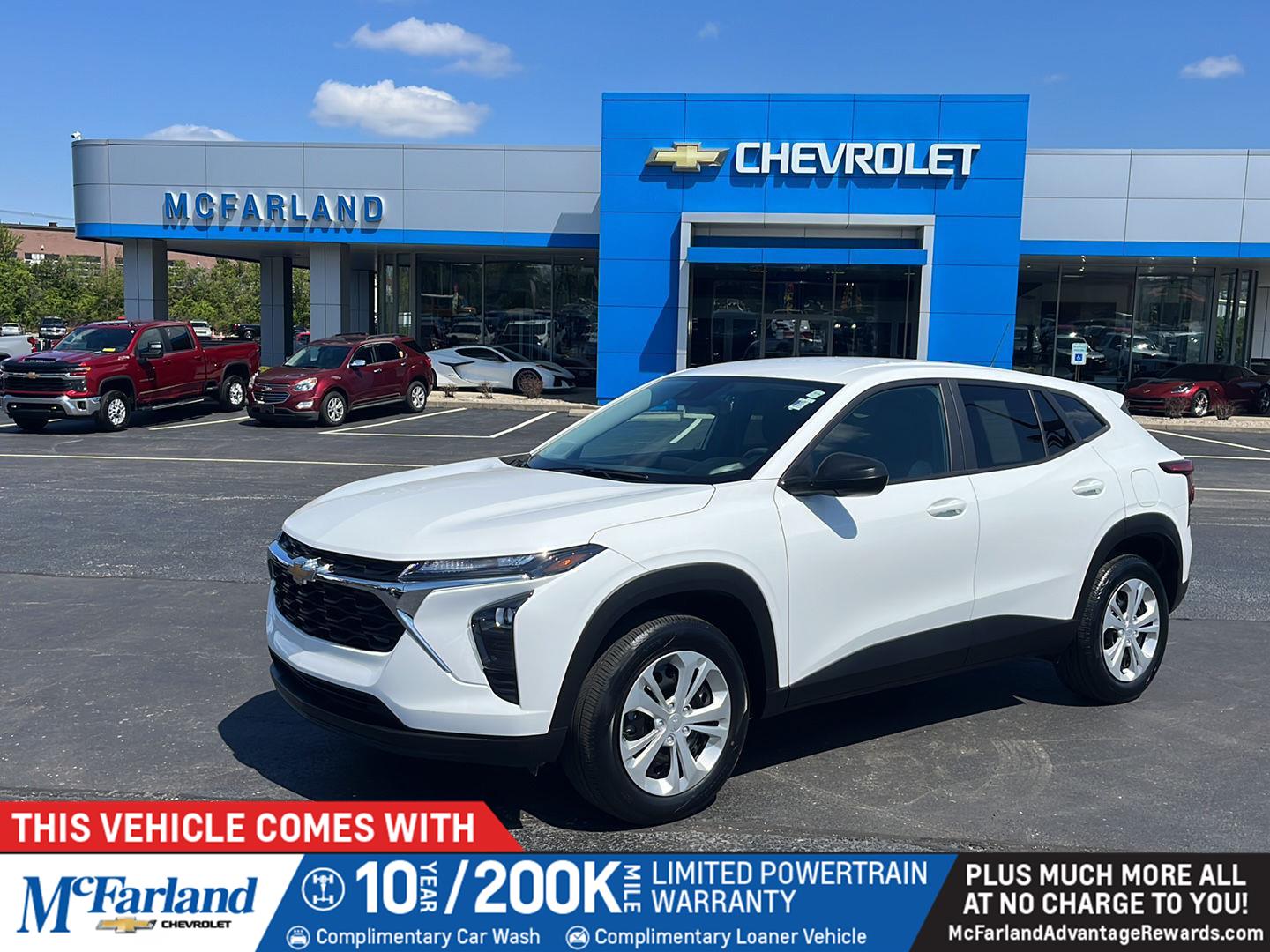 Summit White 2025 Chevrolet Trax SUV / Crossover Front-Wheel Drive 6-Speed Automatic