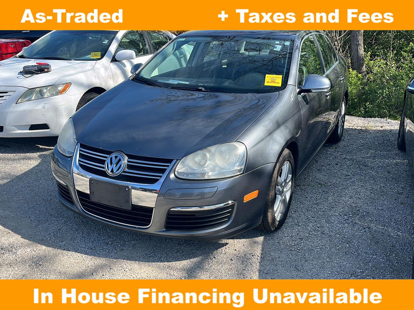 Platinum Gray Metallic 2008 Volkswagen Jetta SE Sedan Front-Wheel Drive Automatic