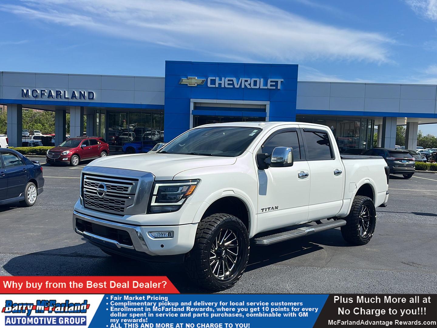  2021 Nissan Titan Platinum Reserve Crew Cab 4WD   