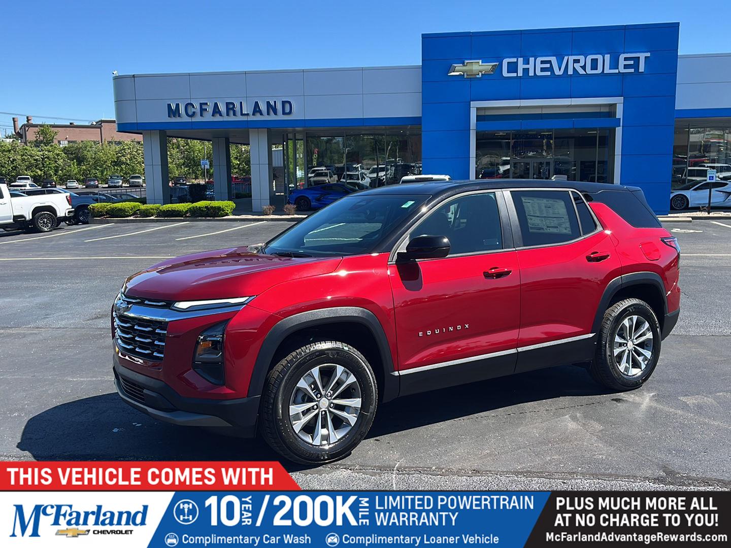 Radiant Red Tintcoat 2026 Chevrolet Equinox LT AWD SUV / Crossover Four-Wheel Drive 8-Speed Automatic