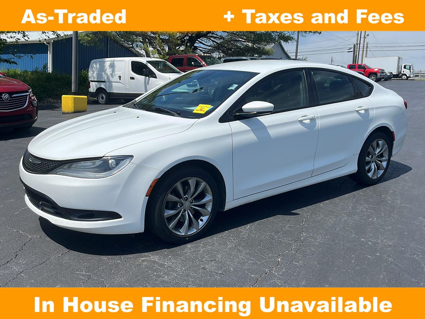 2015 Chrysler 200 S Sedan FWD