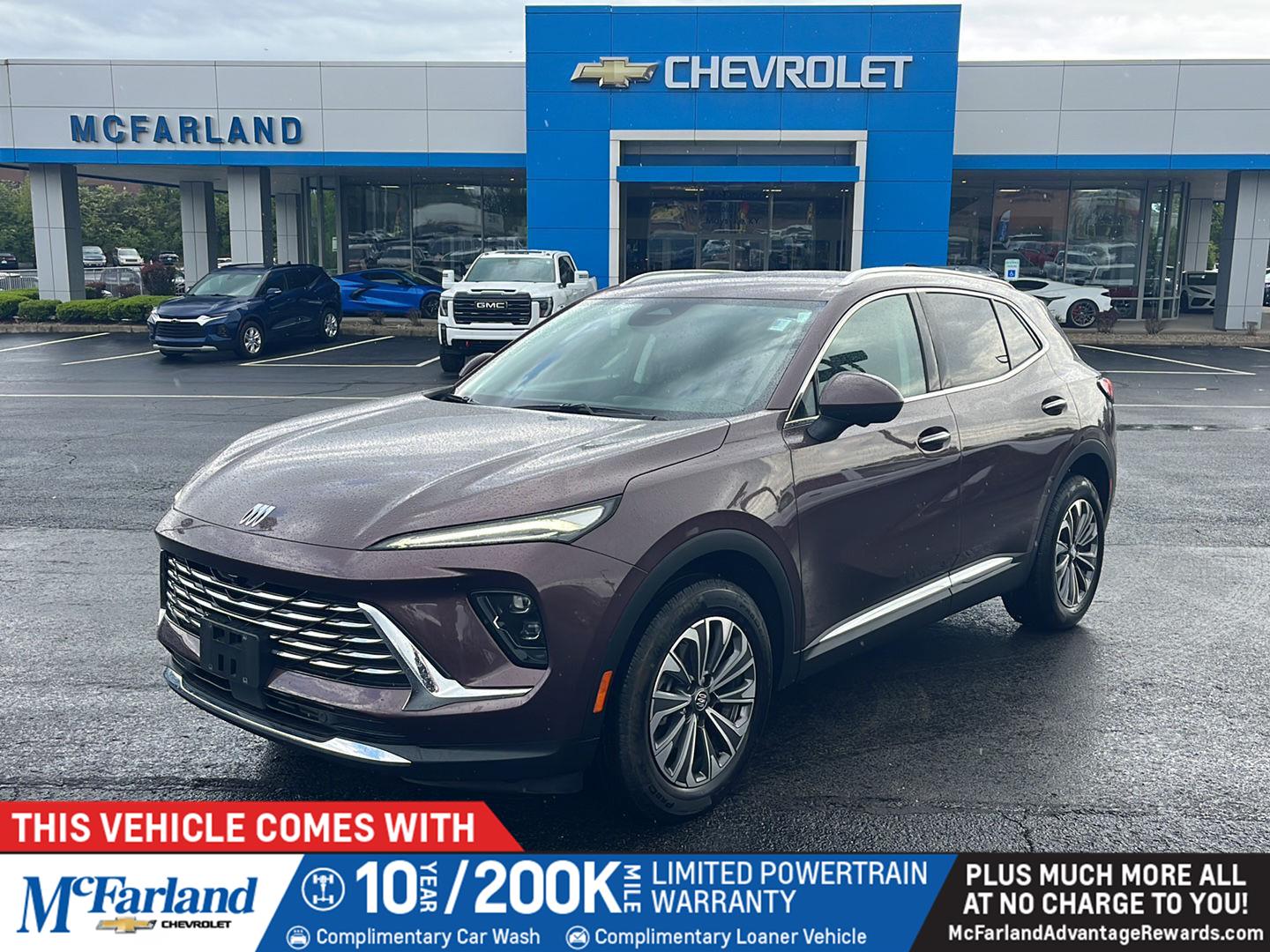 Smokey Amethyst Metallic 2024 Buick Envision Preferred AWD SUV / Crossover All-Wheel Drive 9-Speed Automatic