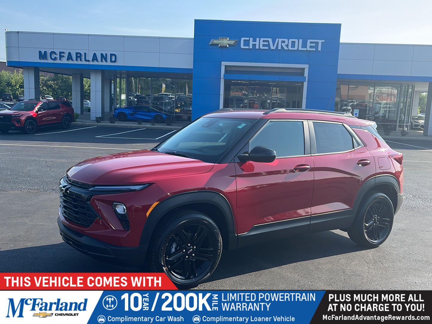 Apex Red 2026 Chevrolet Trailblazer LT AWD SUV / Crossover Four-Wheel Drive 9-Speed Automatic