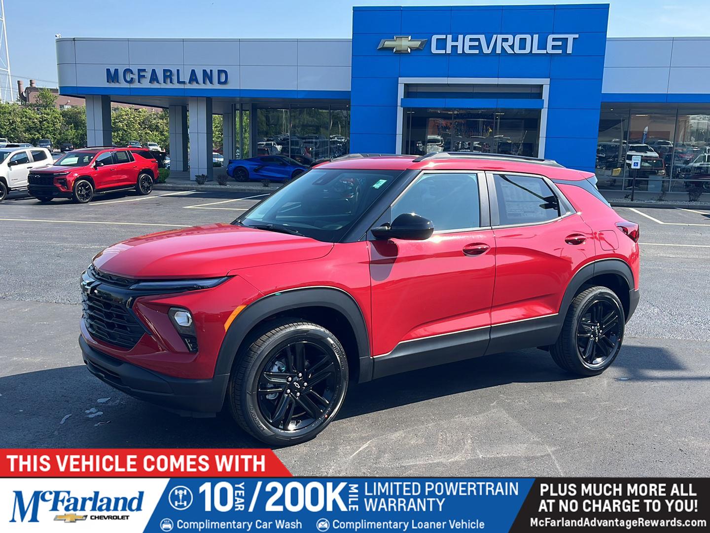 Apex Red 2026 Chevrolet Trailblazer LT AWD SUV / Crossover Four-Wheel Drive 9-Speed Automatic