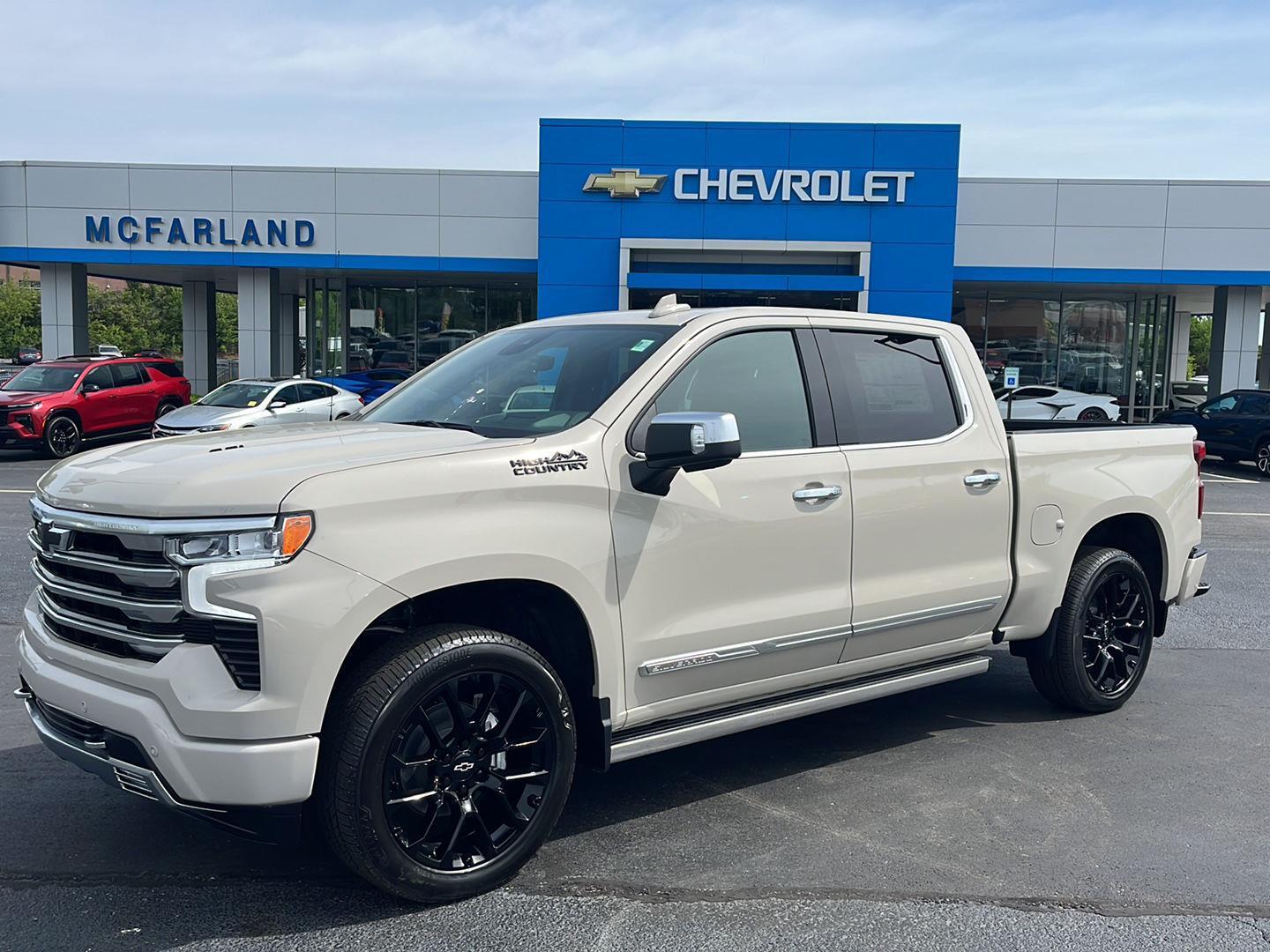 White Sands 2026 Chevrolet Silverado 1500 High Country Crew Cab 4WD Pickup Truck Four-Wheel Drive Automatic