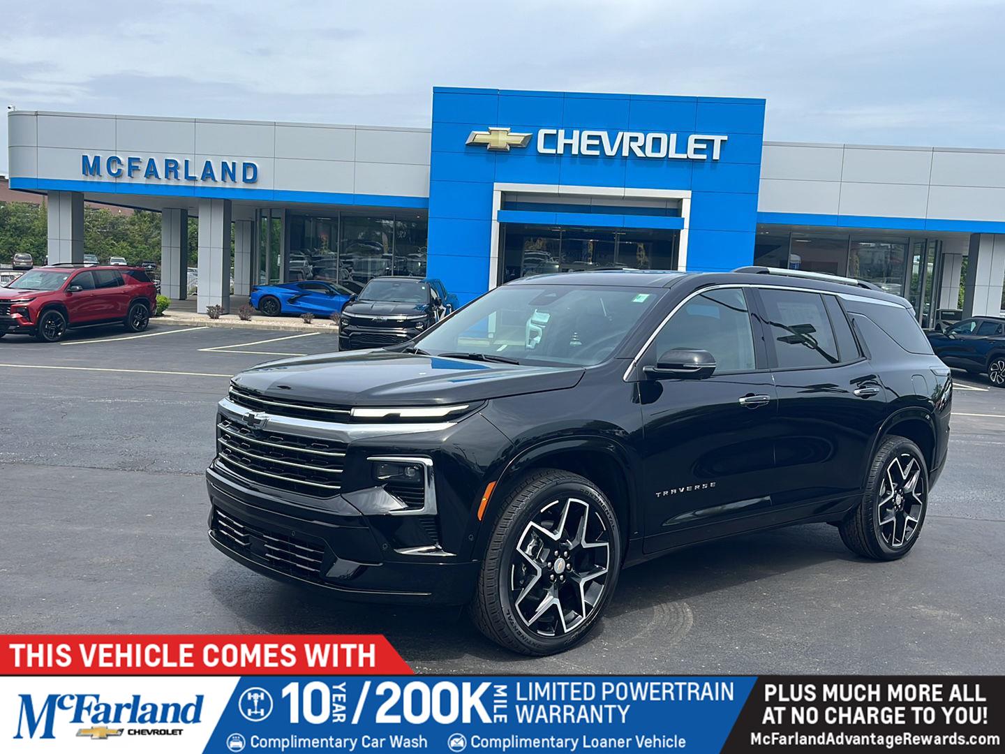 Mosaic Black Metallic 2026 Chevrolet Traverse High Country AWD SUV / Crossover Four-Wheel Drive 8-Speed Automatic