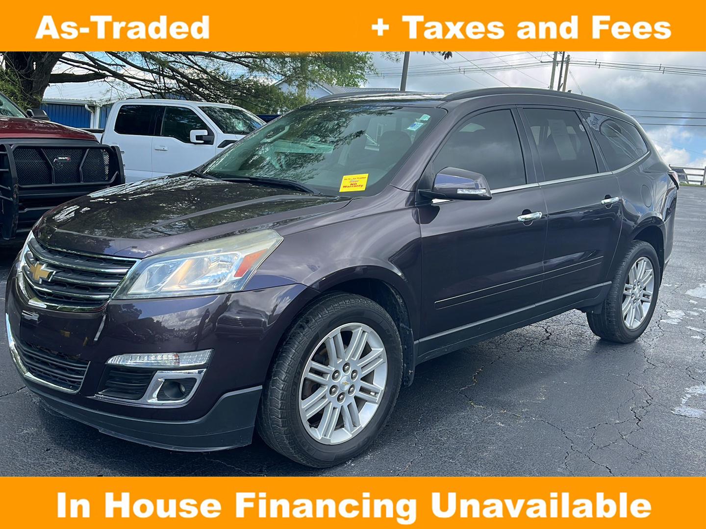 Sable Metallic 2015 Chevrolet Traverse SUV / Crossover Front-Wheel Drive 6-Speed Automatic