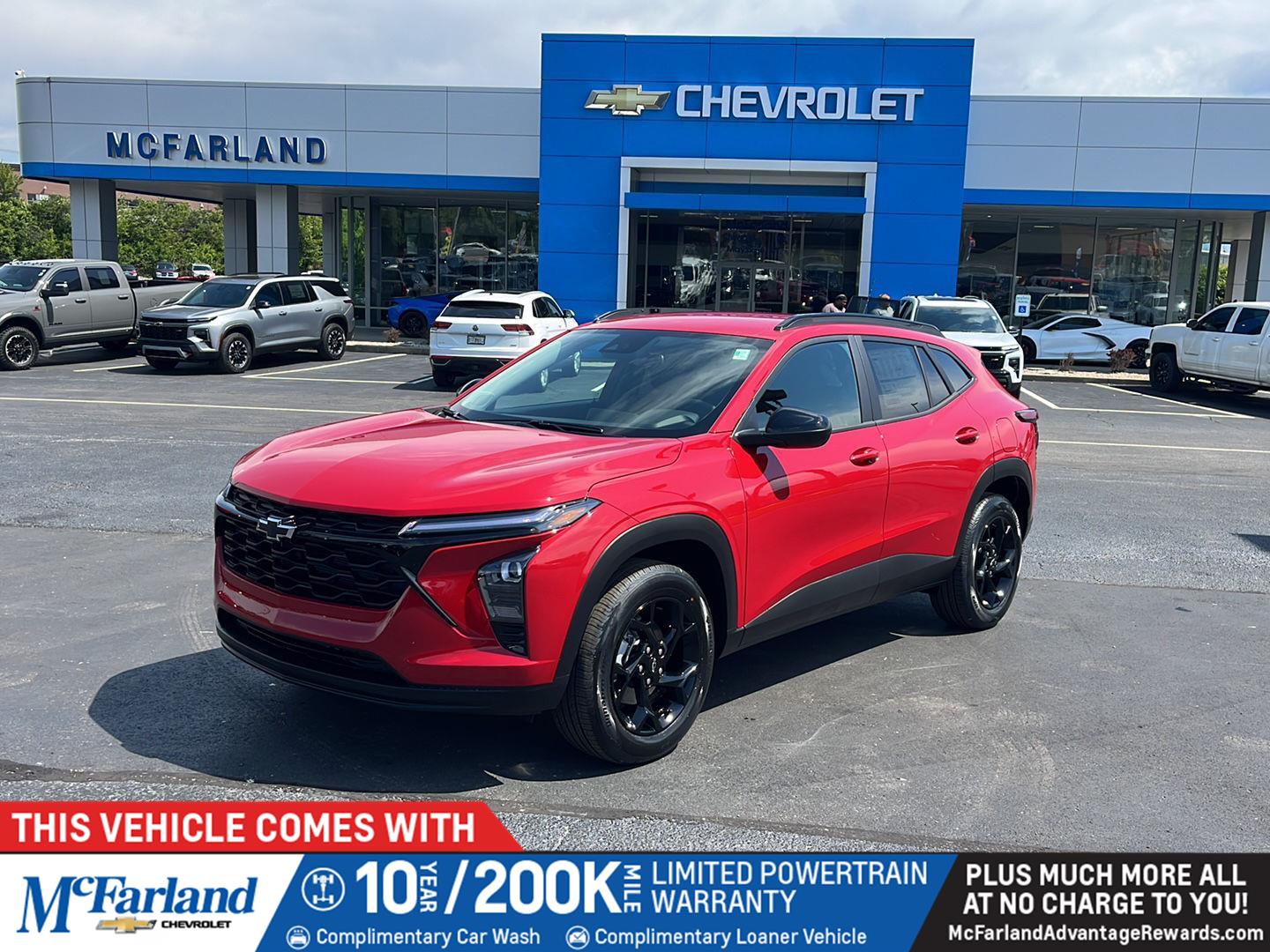 Apex Red 2026 Chevrolet Trax LT FWD SUV / Crossover Front-Wheel Drive 6-Speed Automatic