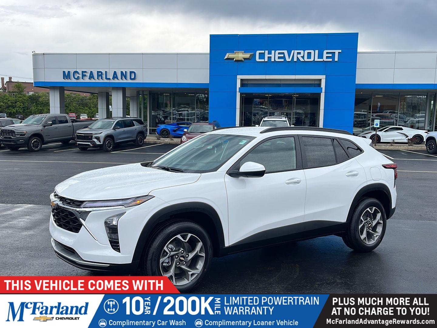 Summit White 2026 Chevrolet Trax LT FWD SUV / Crossover Front-Wheel Drive 6-Speed Automatic