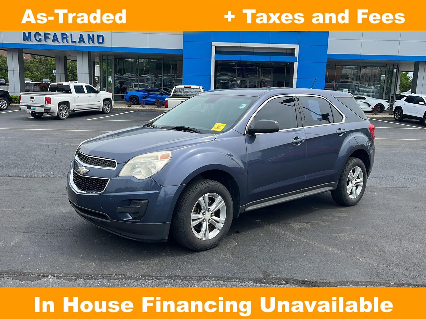 Atlantis Blue Metallic 2014 Chevrolet Equinox SUV / Crossover Front-Wheel Drive 6-Speed Automatic Overdrive