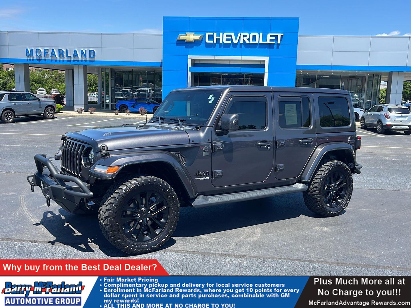 Sting-Gray Clearcoat 2021 Jeep Wrangler SUV / Crossover 8-Speed Automatic