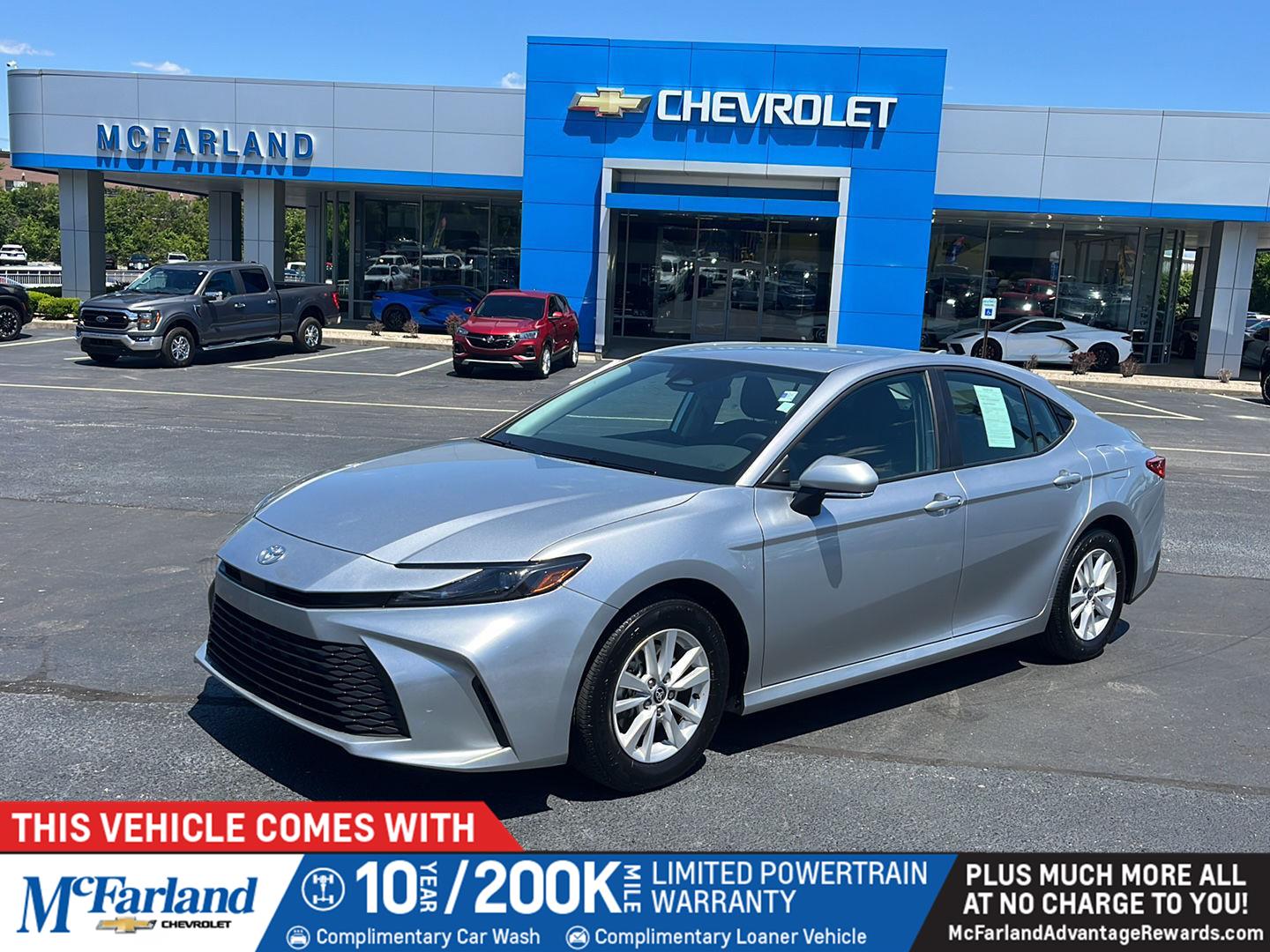 Celestial Silver Metallic 2026 Toyota Camry Sedan Front-Wheel Drive Continuously Variable Transmission