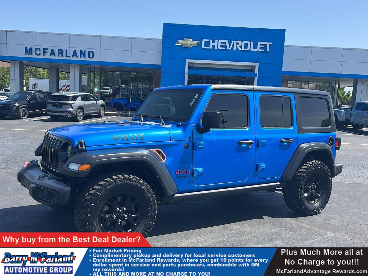 2021 Jeep Wrangler Unlimited Willys 4WD