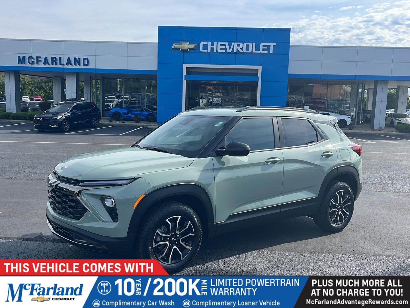 Cacti Green 2026 Chevrolet Trailblazer SUV / Crossover Four-Wheel Drive 9-Speed Automatic