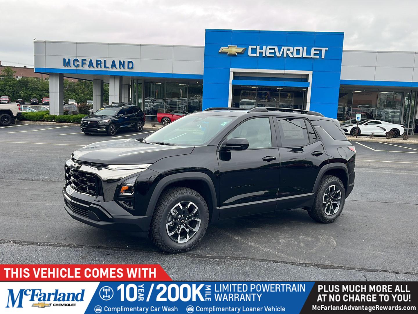 Mosaic Black Metallic 2026 Chevrolet Equinox SUV / Crossover Four-Wheel Drive 8-Speed Automatic