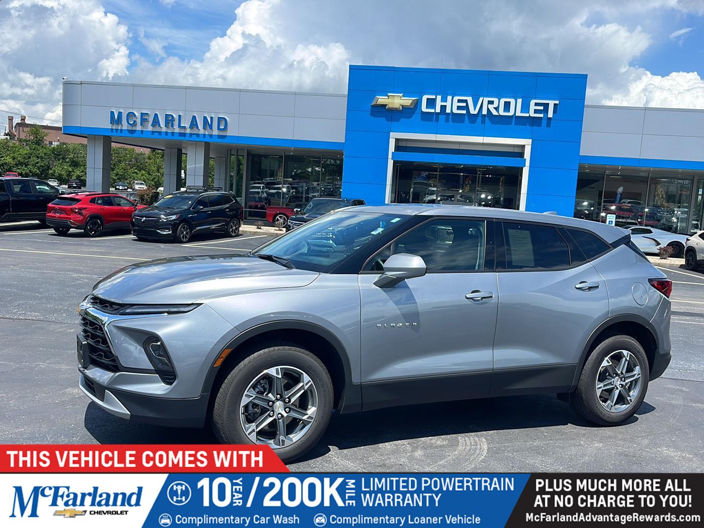 Sterling Gray Metallic 2025 Chevrolet Blazer 2LT AWD SUV / Crossover All-Wheel Drive 9-Speed Automatic