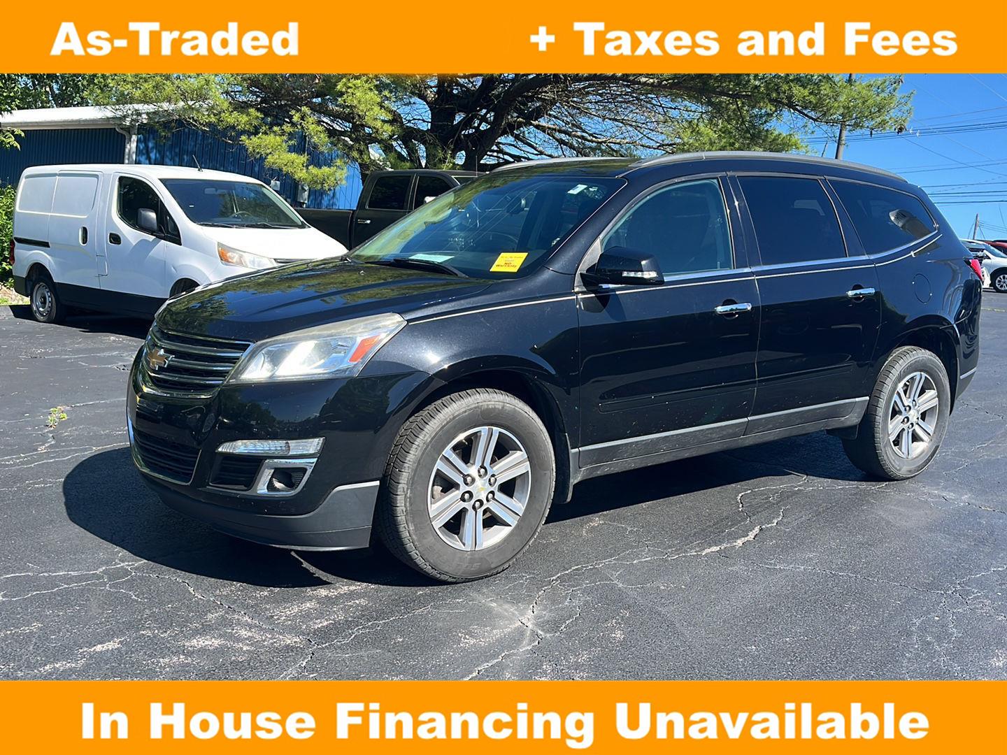 Mosaic Black Metallic 2016 Chevrolet Traverse SUV / Crossover Front-Wheel Drive 6-Speed Automatic