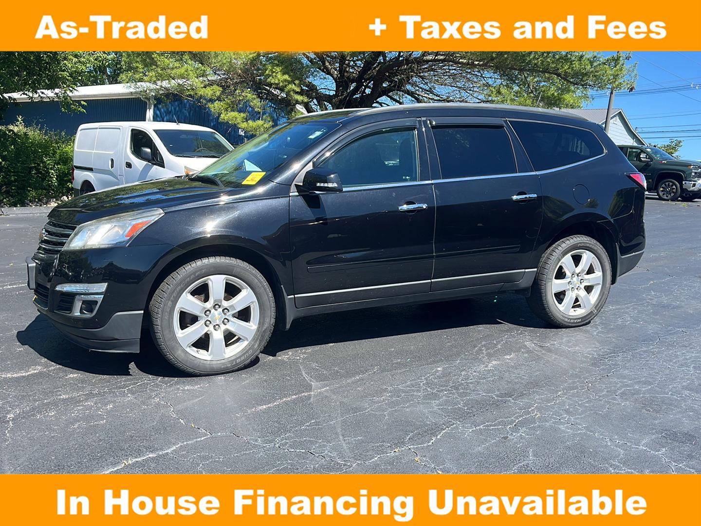 Mosaic Black Metallic 2017 Chevrolet Traverse SUV / Crossover Front-Wheel Drive 6-Speed Automatic