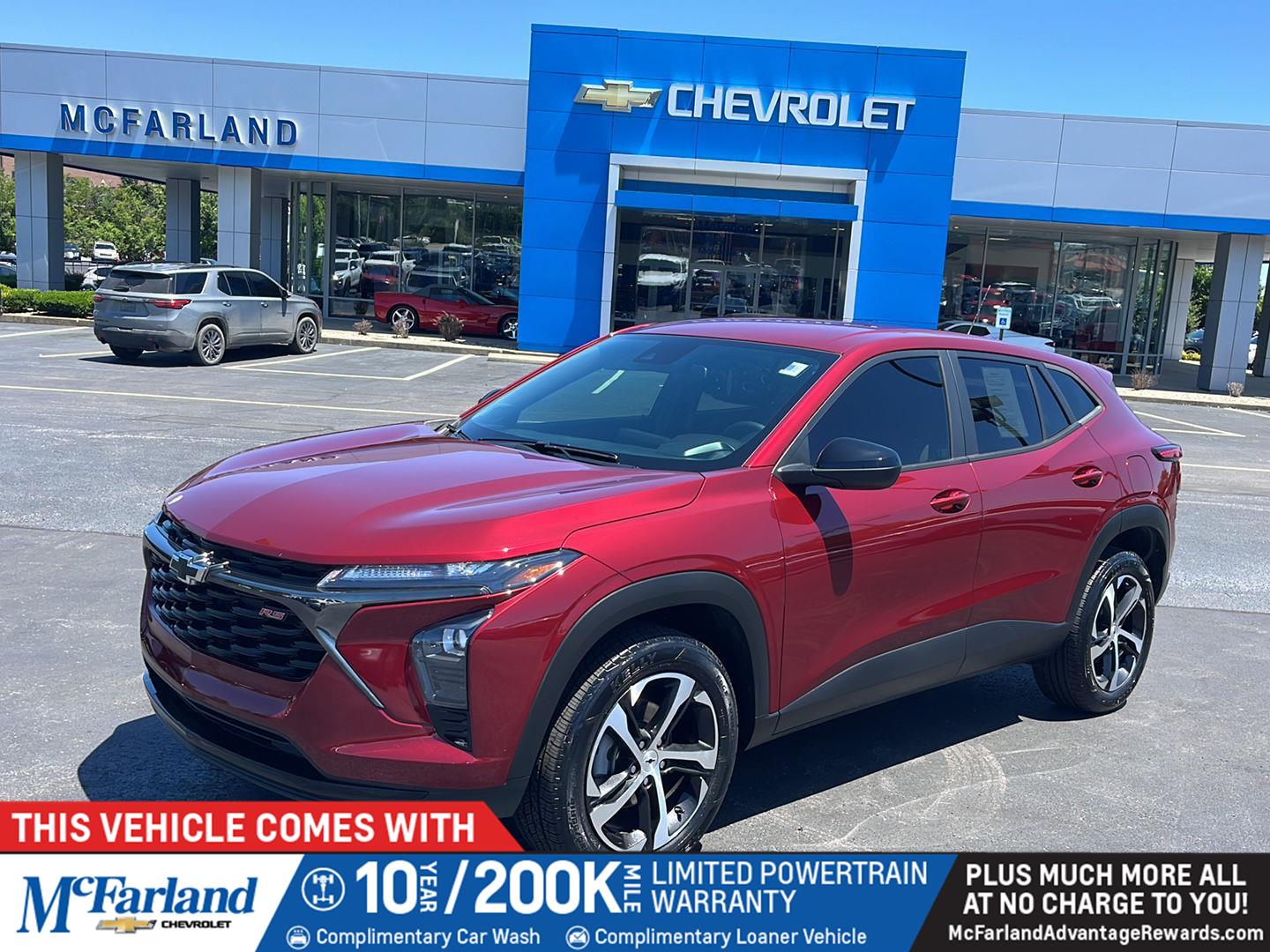 Red (Crimson Metallic) 2024 Chevrolet Trax SUV / Crossover Front-Wheel Drive 6-Speed Automatic