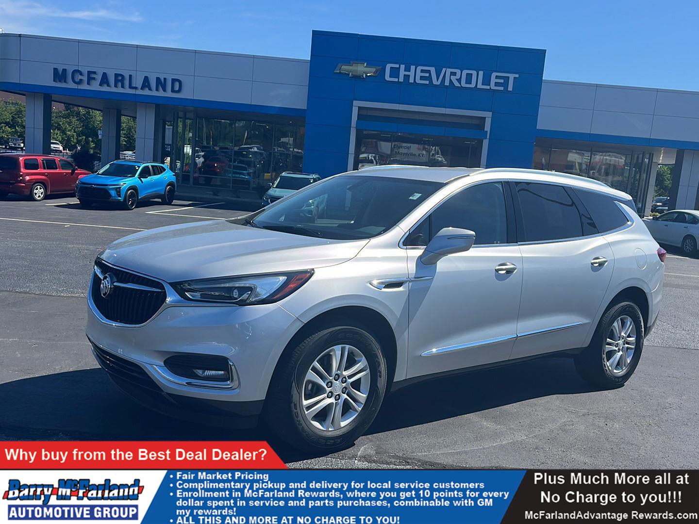 Quicksilver Metallic 2019 Buick Enclave SUV / Crossover Four-Wheel Drive 9-Speed Automatic
