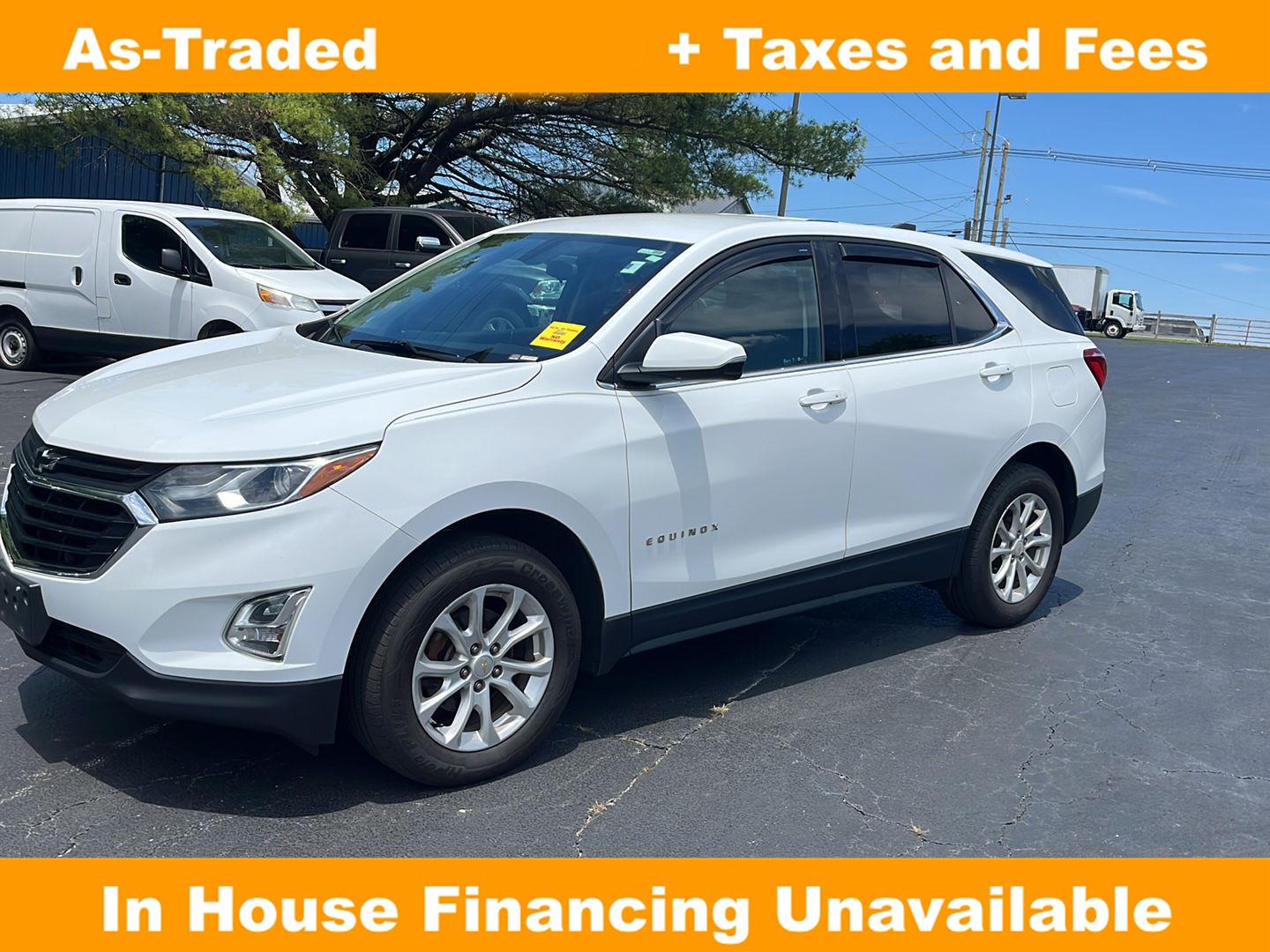Summit White 2018 Chevrolet Equinox SUV / Crossover Four-Wheel Drive 6-Speed Automatic