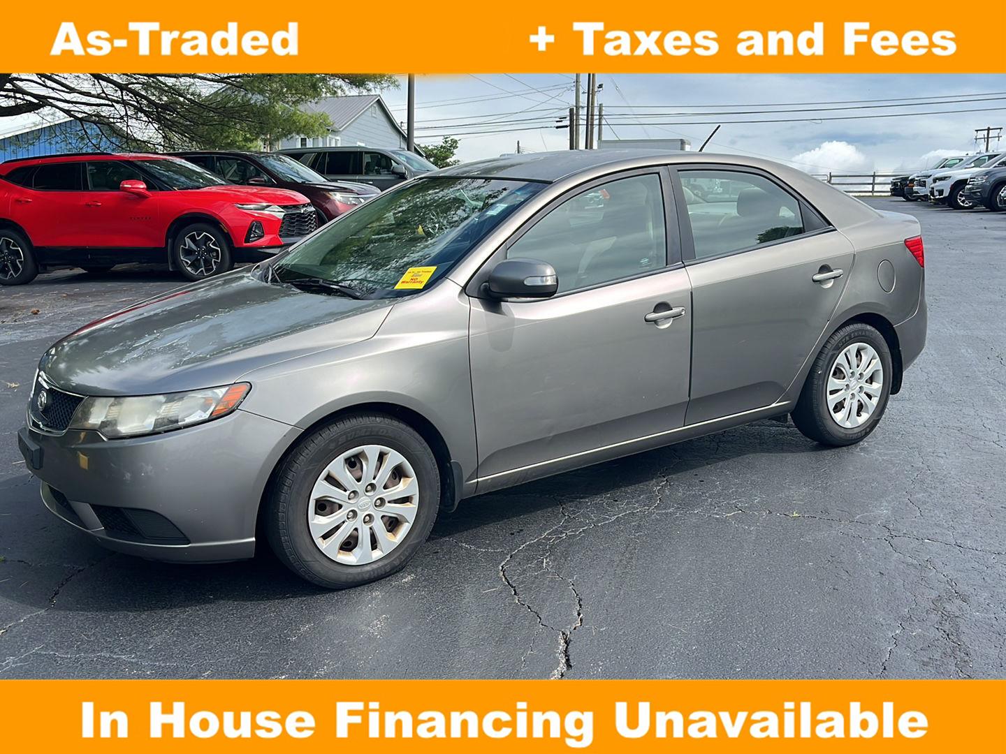 Bronze Metallic 2010 Kia Forte Sedan Front-Wheel Drive Automatic
