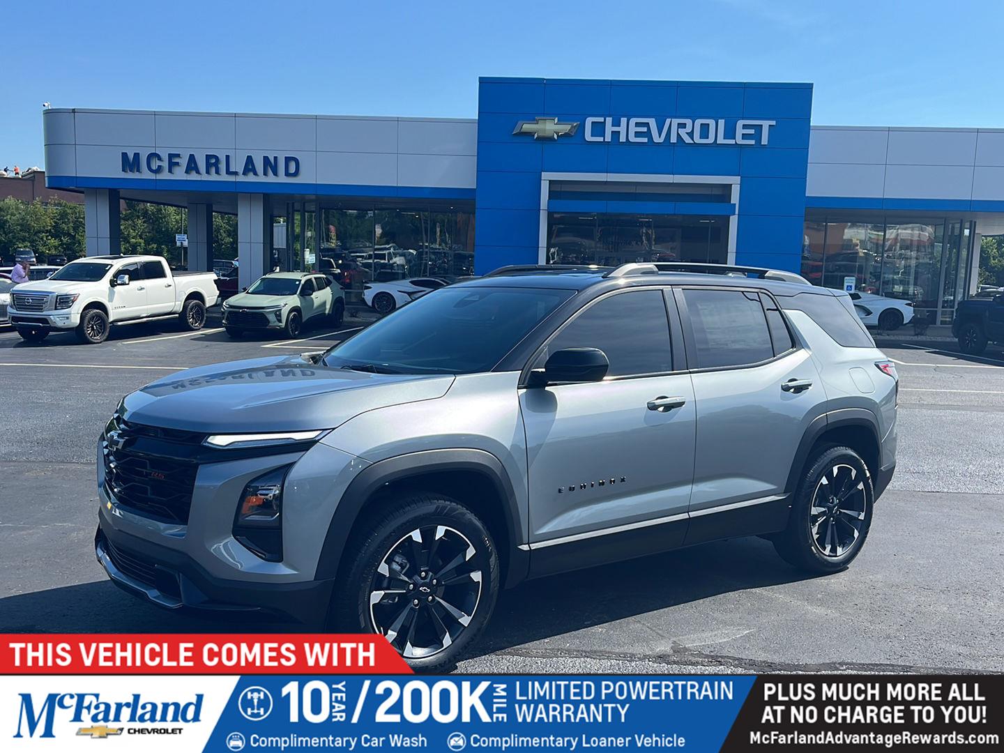 Sterling Gray Metallic 2026 Chevrolet Equinox SUV / Crossover Four-Wheel Drive 8-Speed Automatic