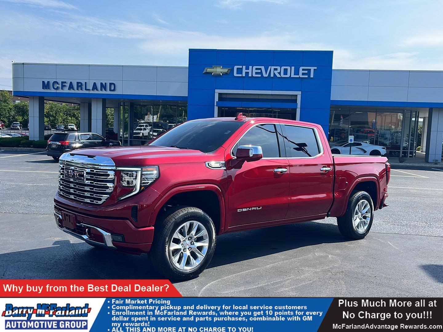Cayenne Red Tintcoat 2022 GMC Sierra 1500 Pickup Truck Four-Wheel Drive Automatic