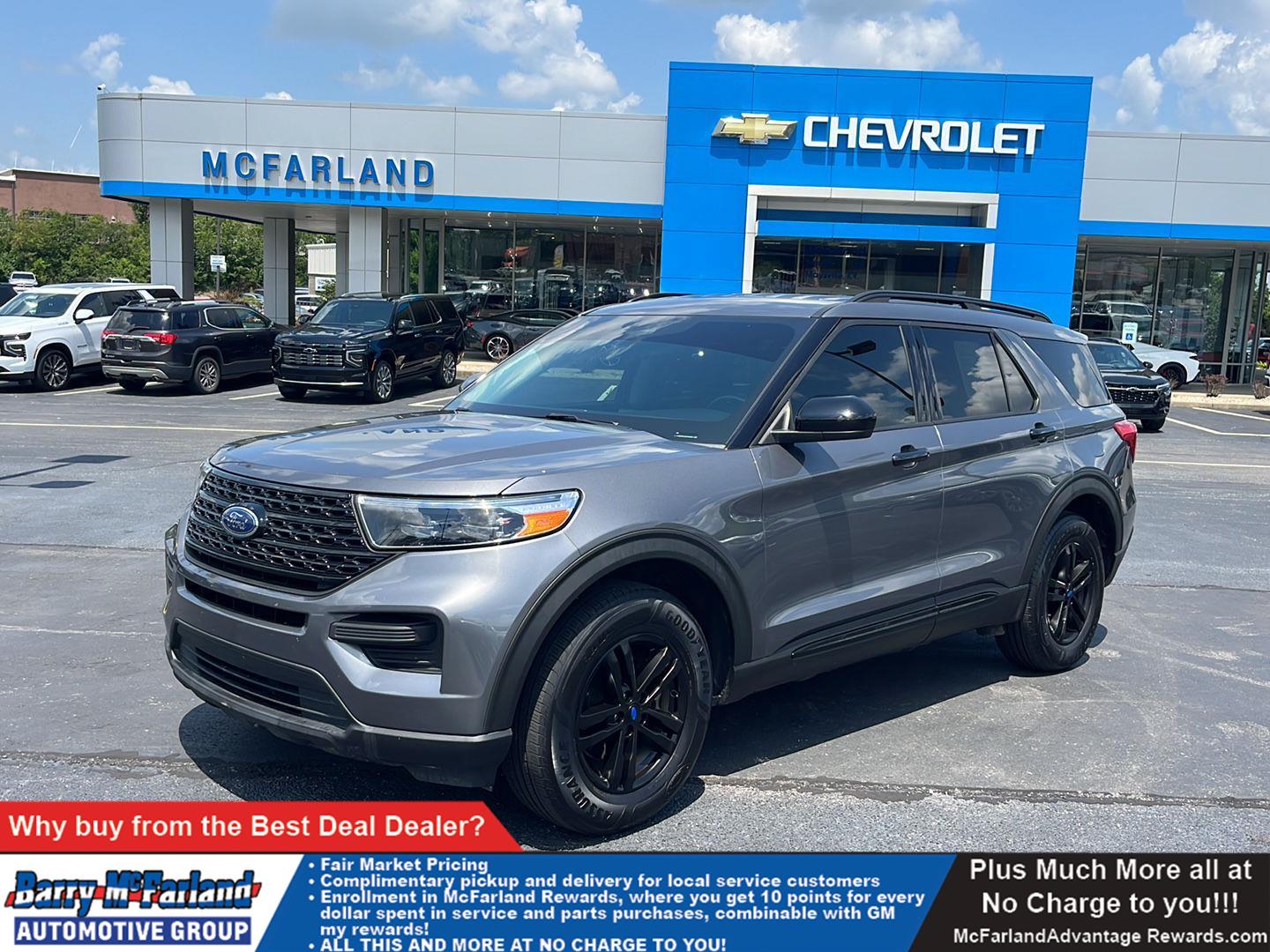 Carbonized Gray 2021 Ford Explorer SUV / Crossover All-Wheel Drive Automatic