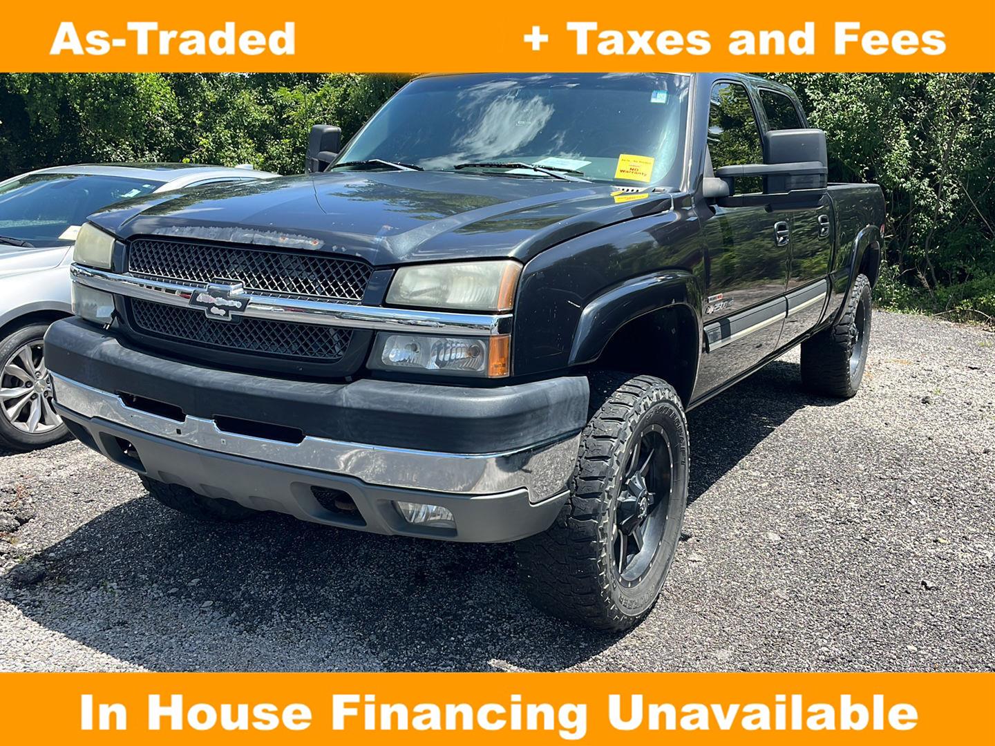 Dark Gray Metallic 2004 Chevrolet Silverado 2500HD Pickup Truck Four-Wheel Drive 5-Speed Automatic Overdrive