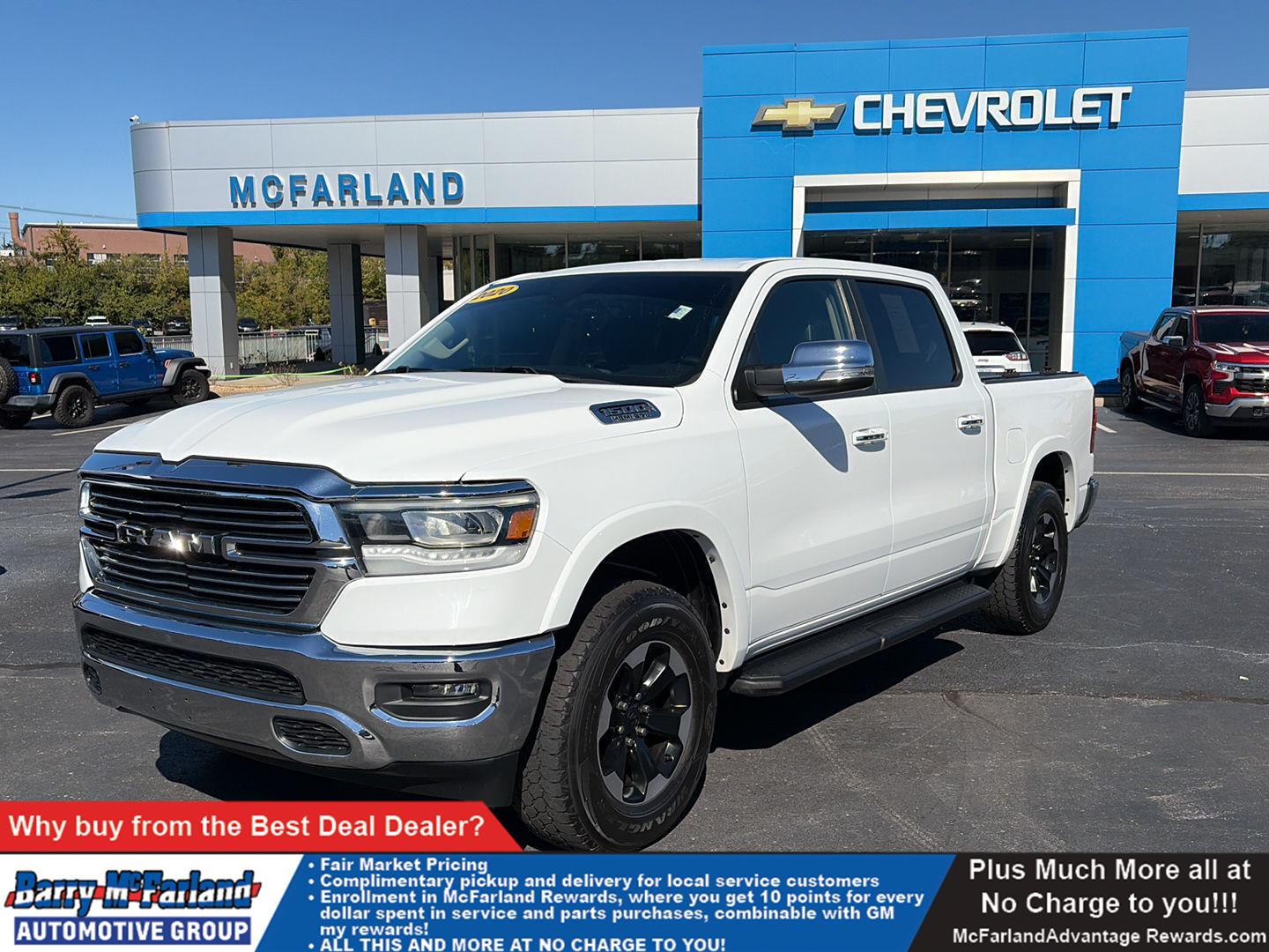 2020 RAM 1500 Laramie Crew Cab 4WD