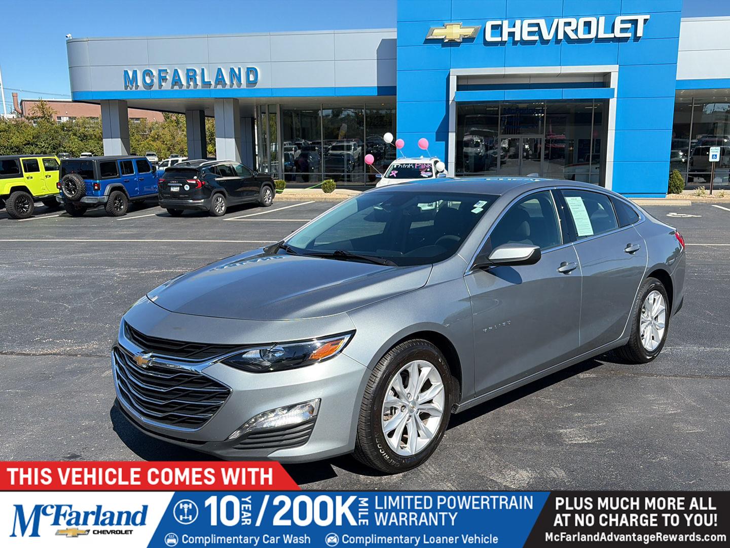Sterling Gray Metallic 2025 Chevrolet Malibu Sedan Front-Wheel Drive Continuously Variable Transmission