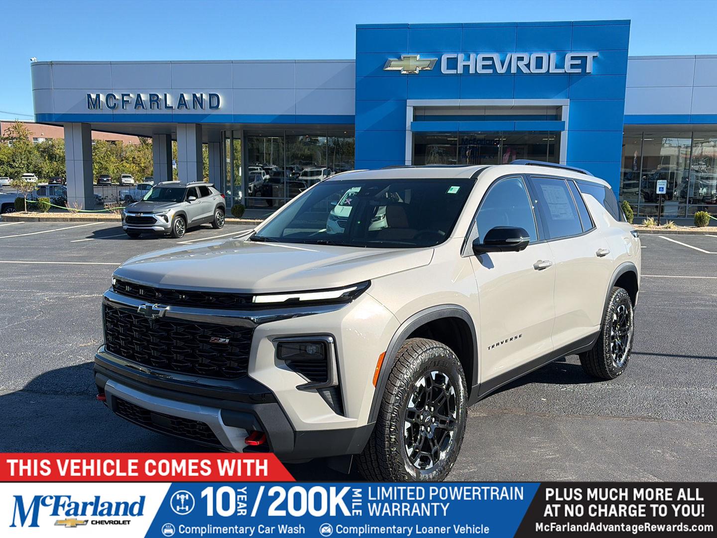 Sandstone Gray 2027 Chevrolet Traverse SUV / Crossover Four-Wheel Drive 8-Speed Automatic