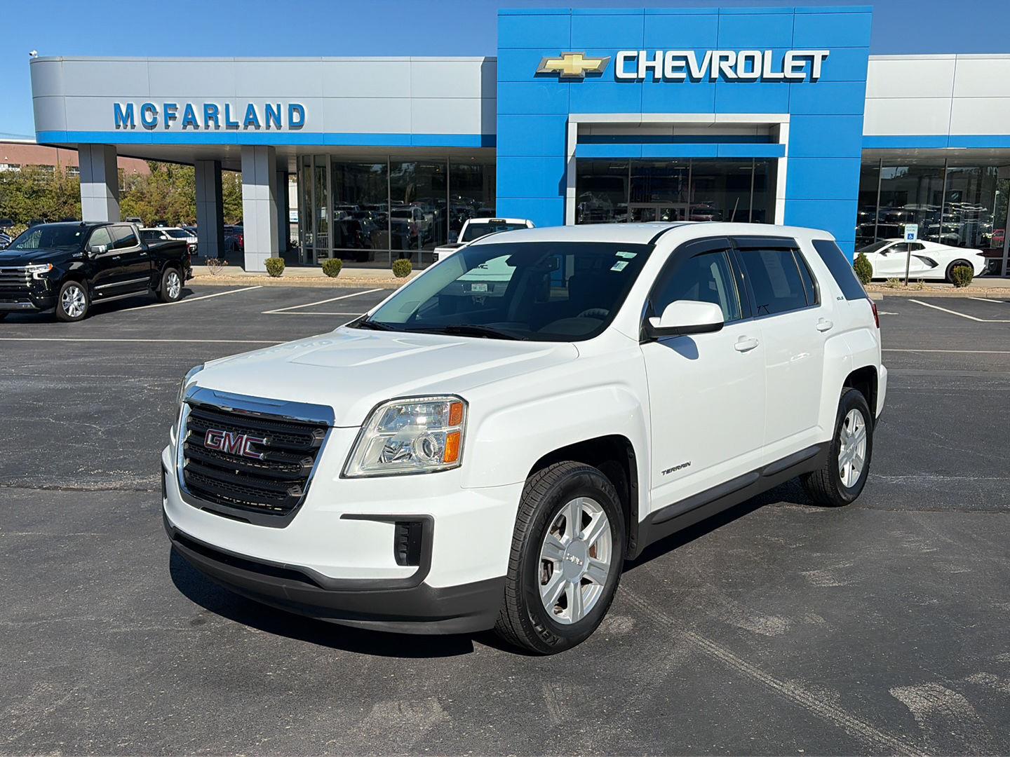 Summit White 2016 GMC Terrain SUV / Crossover All-Wheel Drive 6-Speed Automatic