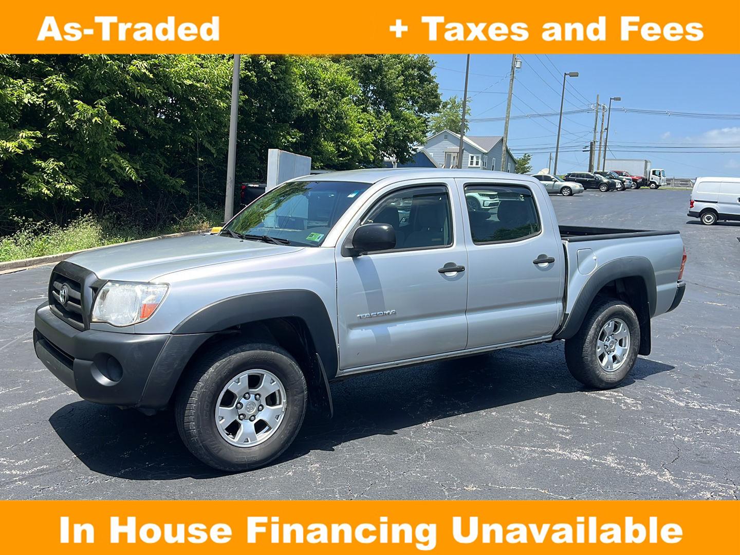 Silver Streak Mica 2008 Toyota Tacoma Pickup Truck Four-Wheel Drive 5-Speed Automatic Overdrive