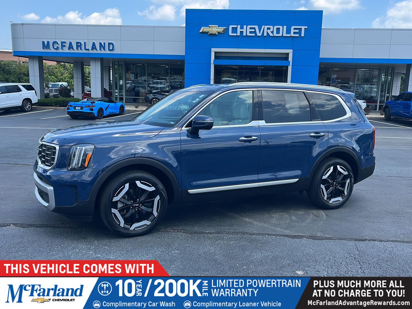 Midnight Lake Blue 2024 Kia Telluride SUV / Crossover All-Wheel Drive 8-Speed Automatic