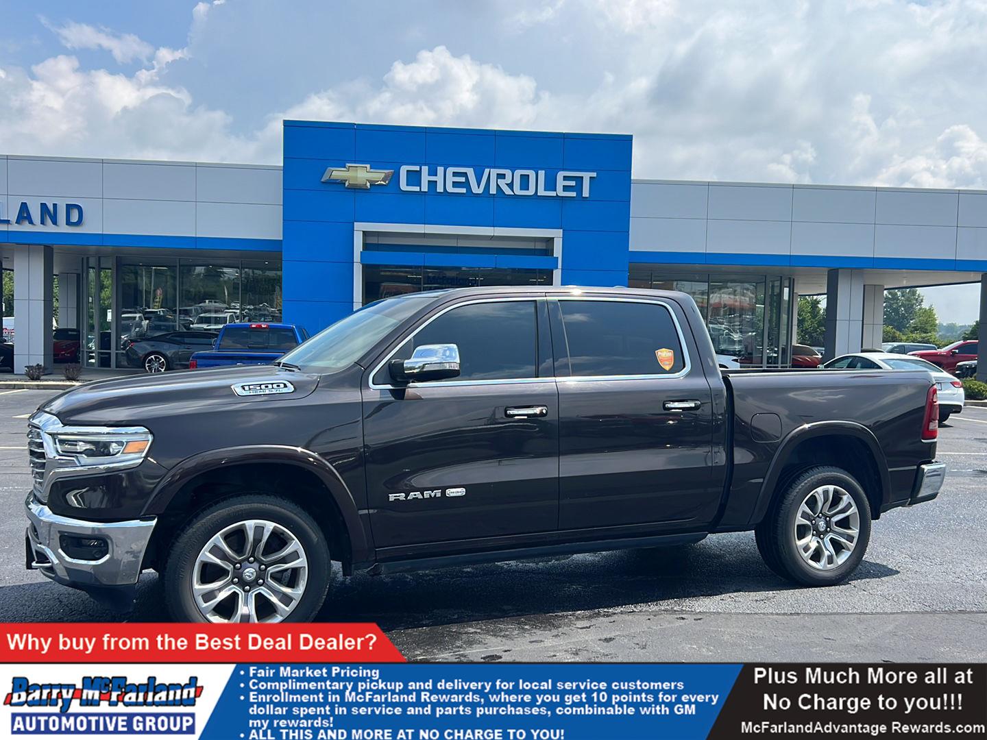 2019 RAM 1500 Laramie Longhorn Crew Cab 4WD