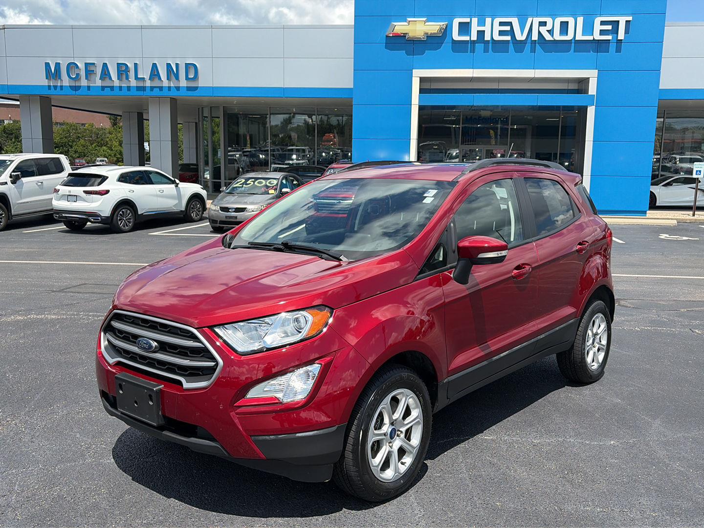 Ruby Red Metallic Tinted Clearcoat 2022 Ford EcoSport SUV / Crossover All-Wheel Drive 6-Speed Automatic