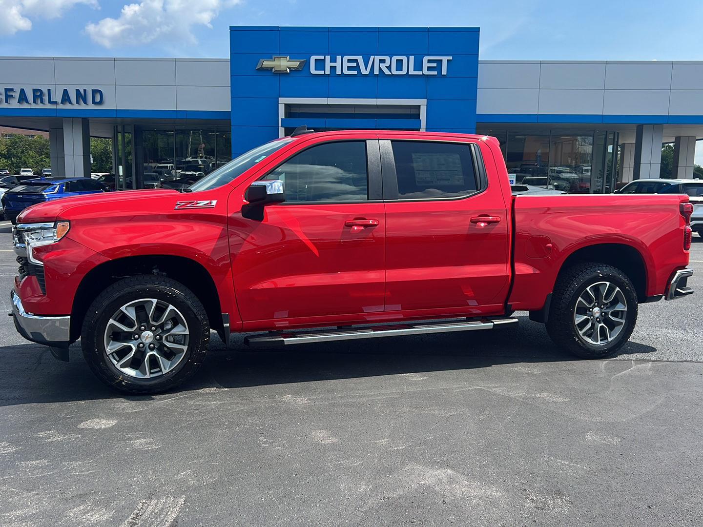 Red Hot 2026 Chevrolet Silverado 1500 Pickup Truck Four-Wheel Drive Automatic