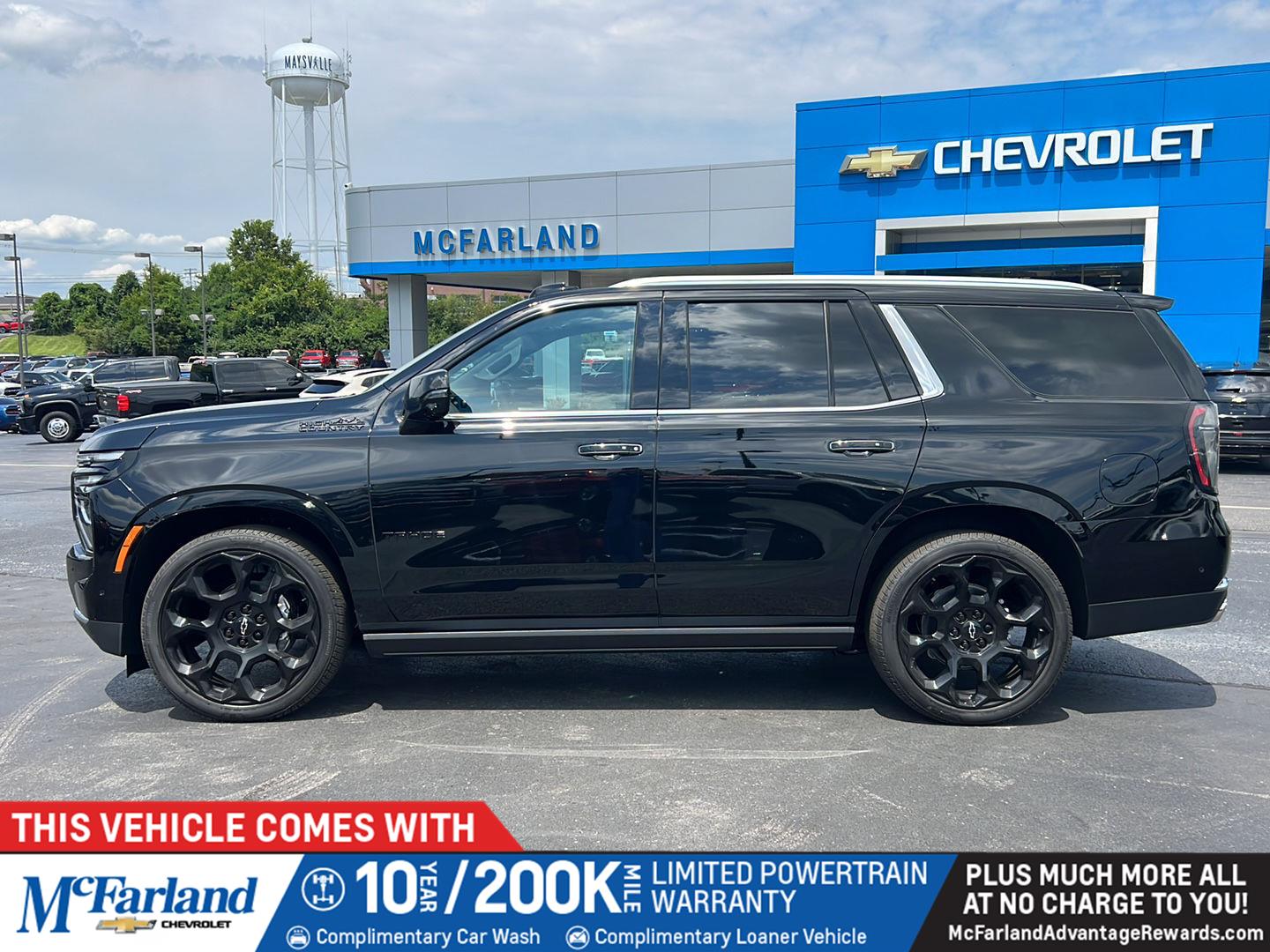 Black 2026 Chevrolet Tahoe SUV / Crossover Four-Wheel Drive Automatic