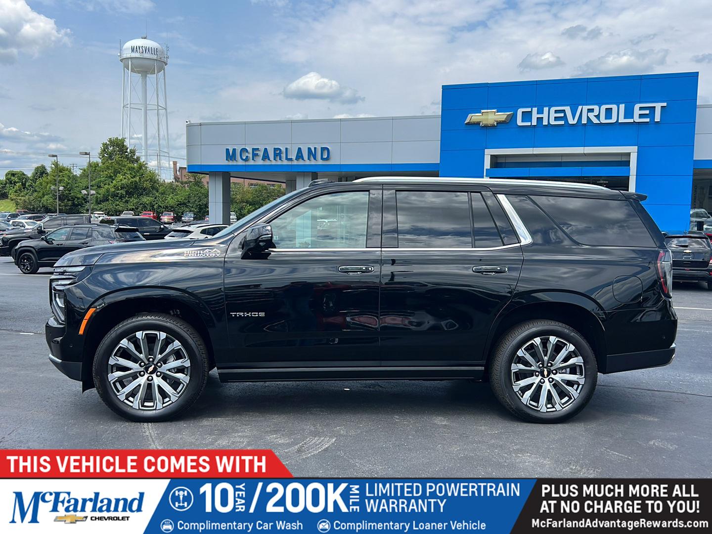 Black 2026 Chevrolet Tahoe SUV / Crossover Four-Wheel Drive Automatic