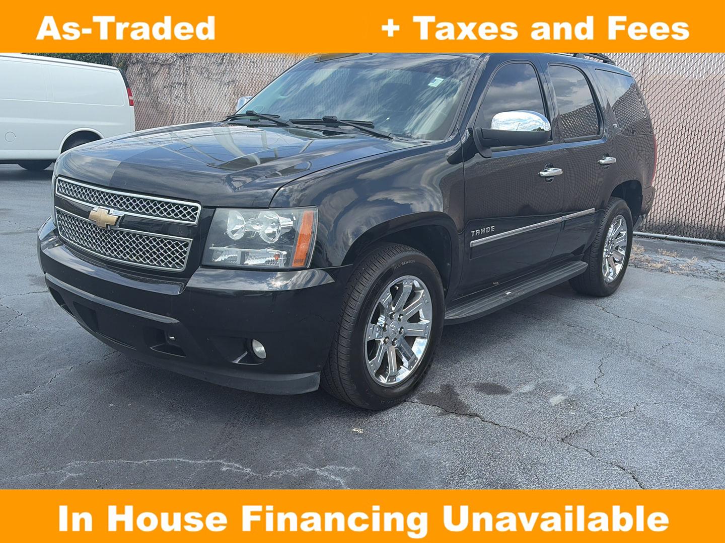 Black 2011 Chevrolet Tahoe SUV / Crossover Four-Wheel Drive 6-Speed Automatic