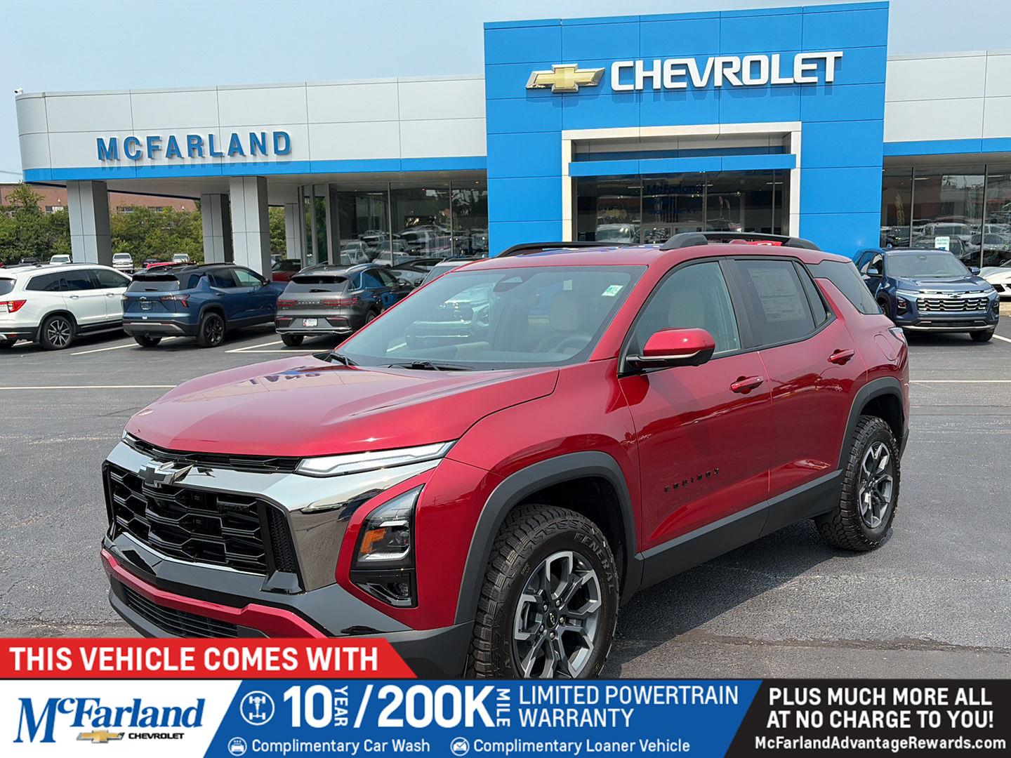 Radiant Red Tintcoat 2027 Chevrolet Equinox SUV / Crossover Four-Wheel Drive 8-Speed Automatic