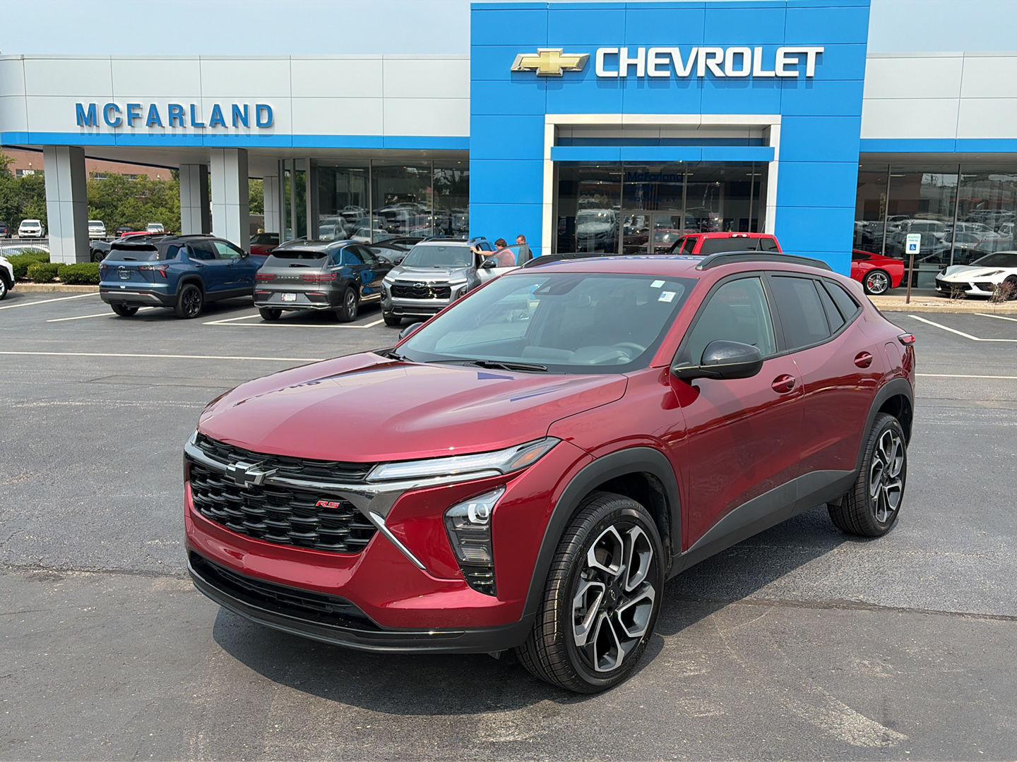 Red (Crimson Metallic) 2025 Chevrolet Trax SUV / Crossover Front-Wheel Drive 6-Speed Automatic