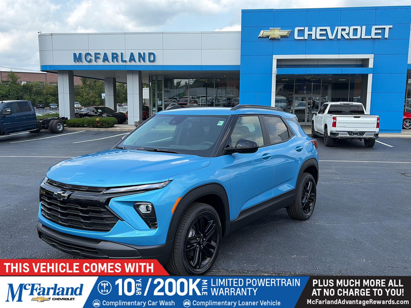 Marina Blue Metallic 2026 Chevrolet Trailblazer SUV / Crossover Four-Wheel Drive 9-Speed Automatic