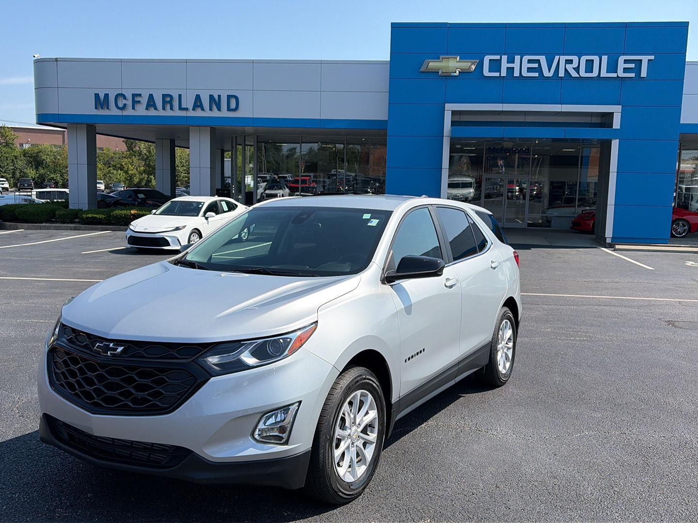 Silver Ice Metallic 2021 Chevrolet Equinox SUV / Crossover Four-Wheel Drive 6-Speed Automatic Overdrive