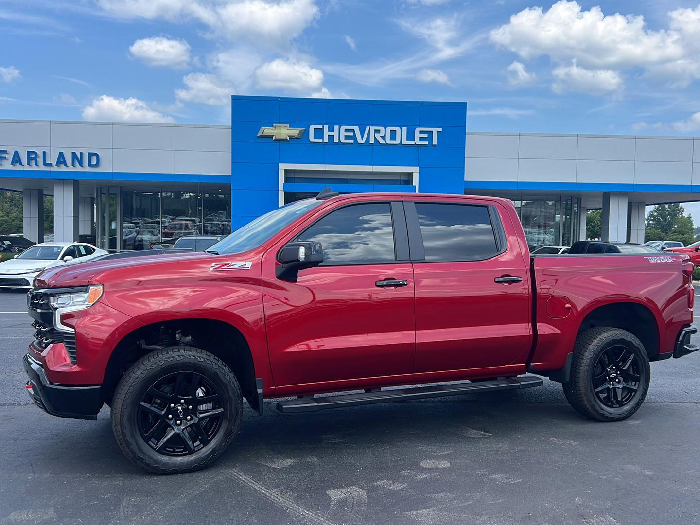 Radiant Red Tintcoat 2026 Chevrolet Silverado 1500 Pickup Truck Four-Wheel Drive Automatic