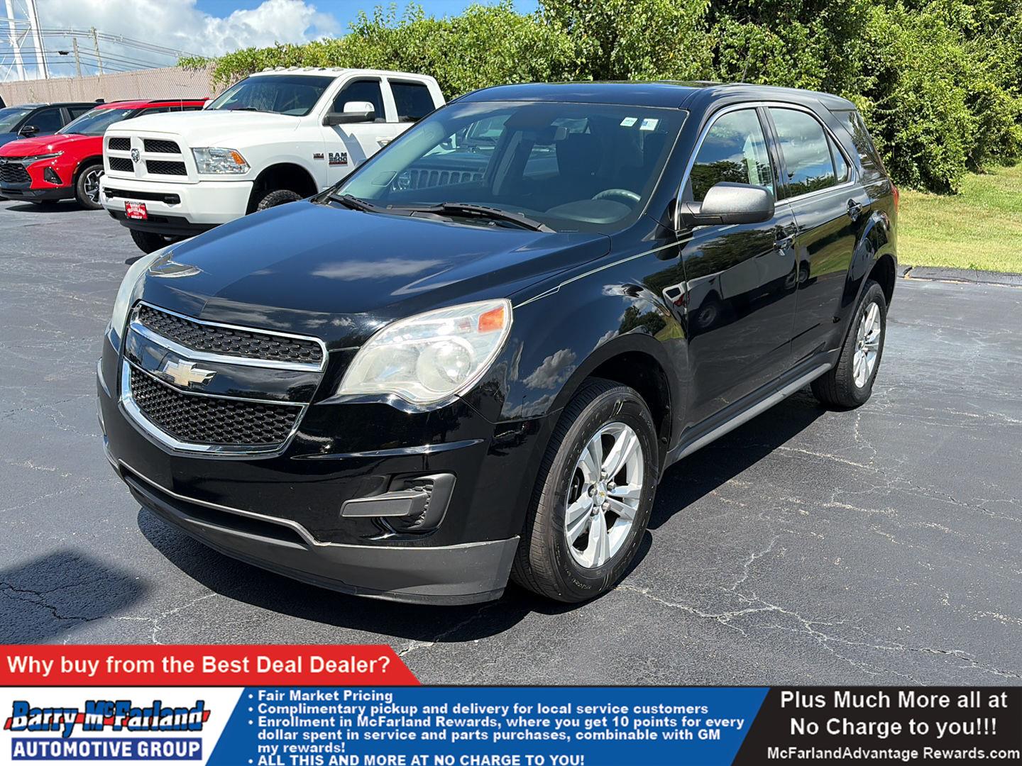 Black 2014 Chevrolet Equinox SUV / Crossover Front-Wheel Drive 6-Speed Automatic Overdrive