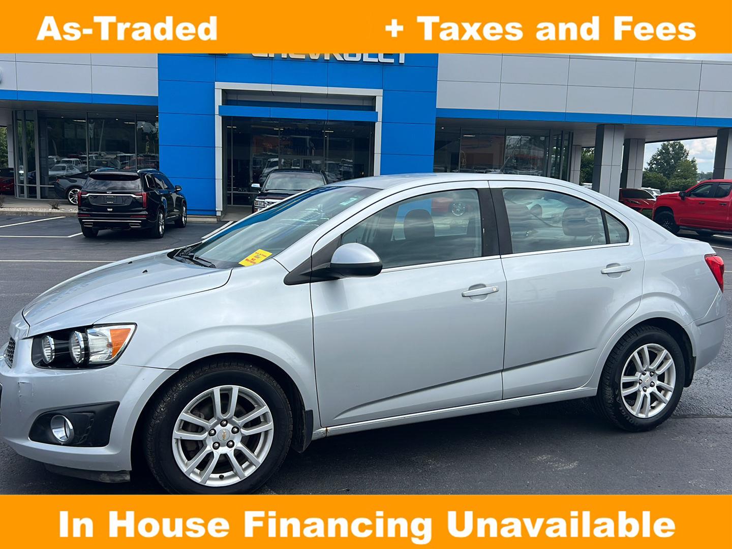 2012 Chevrolet Sonic 2LT Sedan FWD