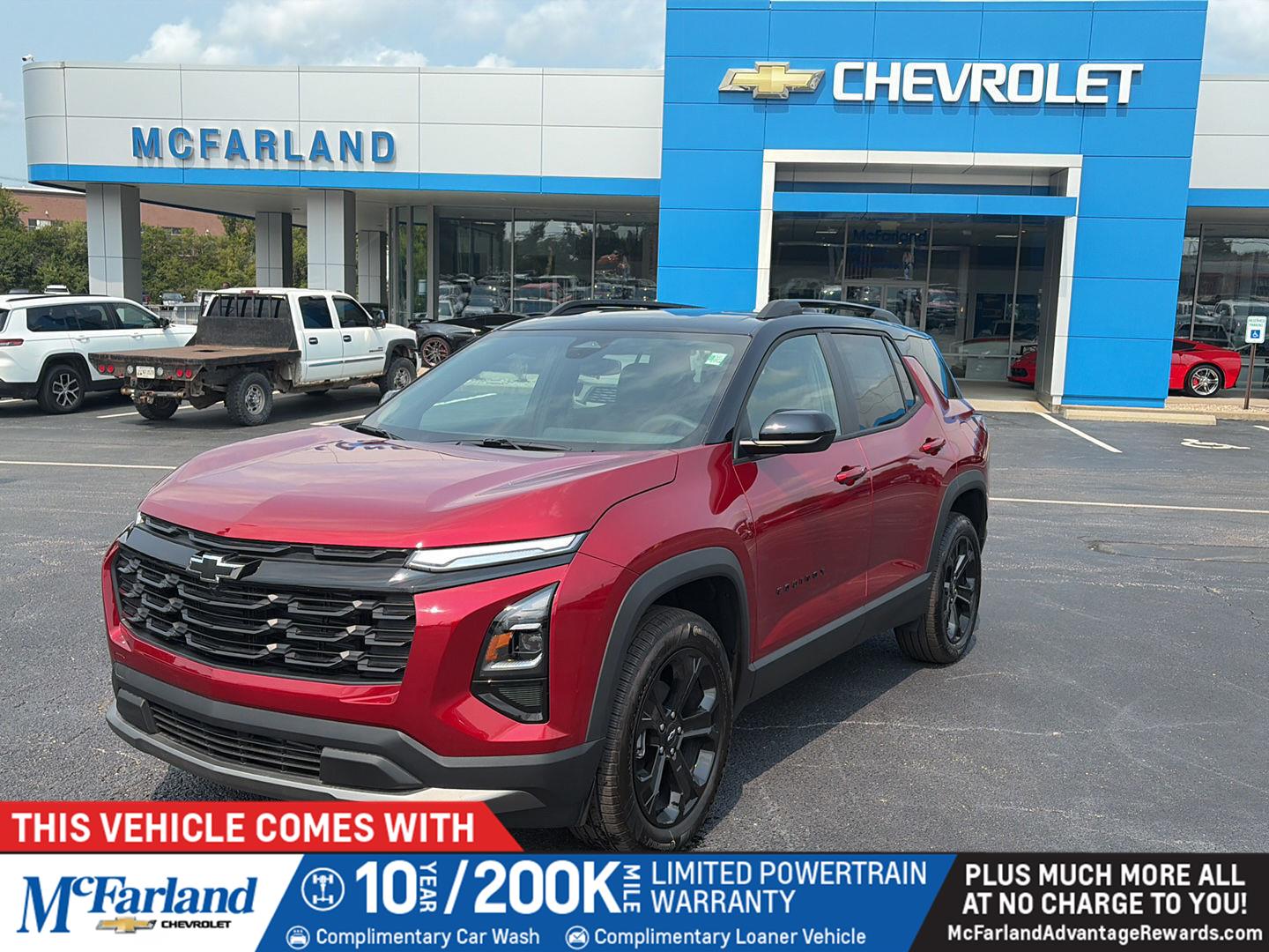 Radiant Red Tintcoat 2027 Chevrolet Equinox SUV / Crossover Four-Wheel Drive 8-Speed Automatic